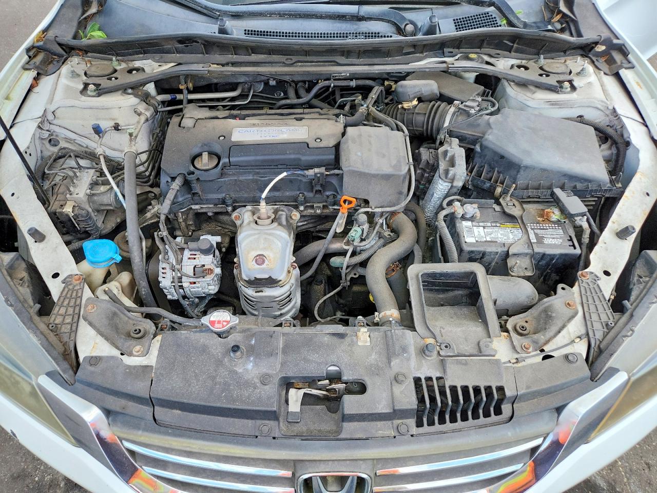 2015 Honda Accord Exl White vin: 1HGCR2F82FA031864