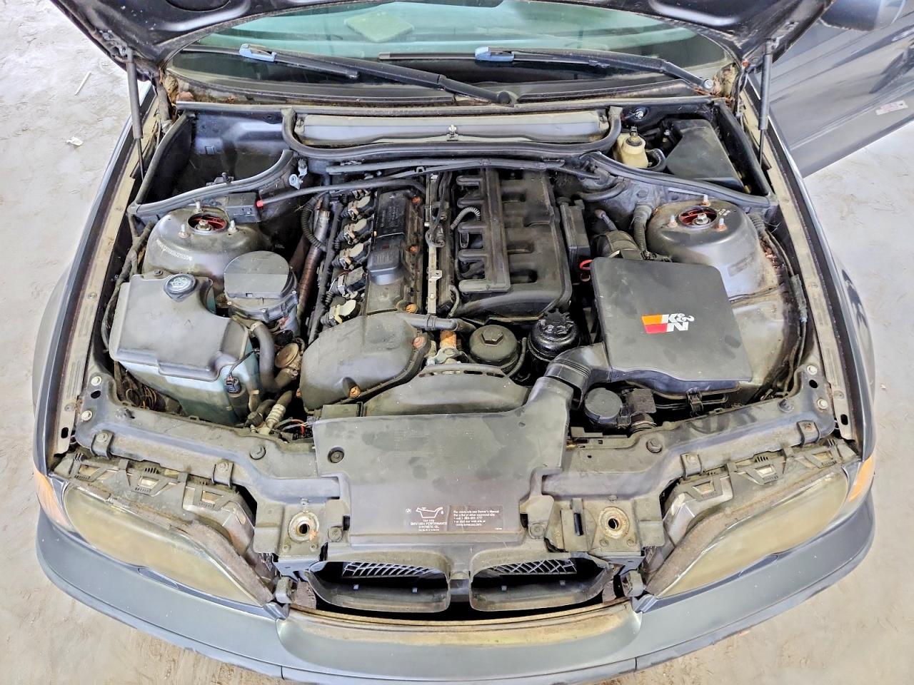 2002 Bmw 325 I Gray vin: WBAET37492NJ21457