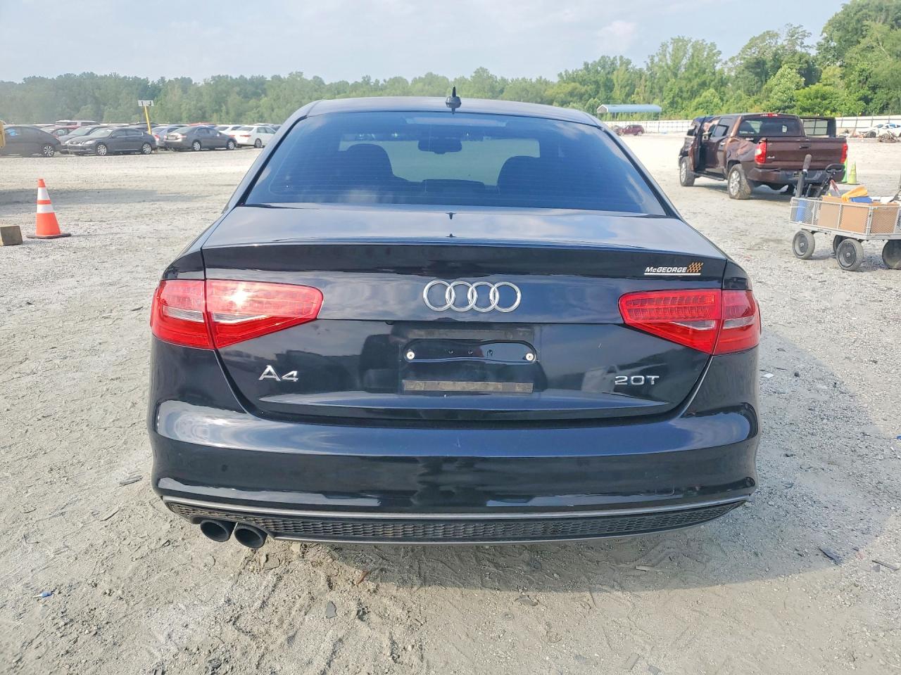 2014 Audi A4 Premium Plus Черный vin: WAUFFAFL2EN006342