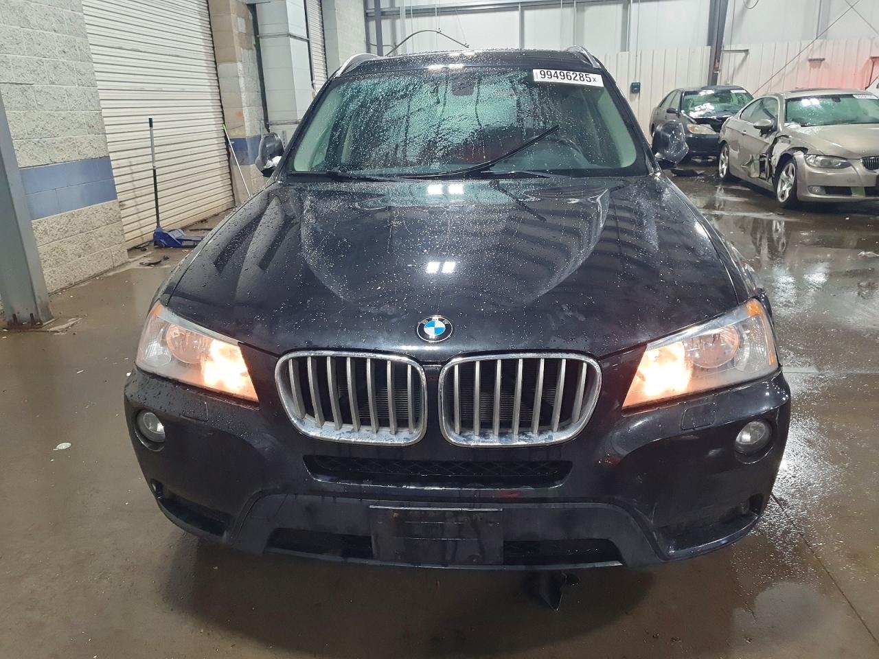 2014 Bmw X3 Black vin: 5UXWX9C58E0D43391