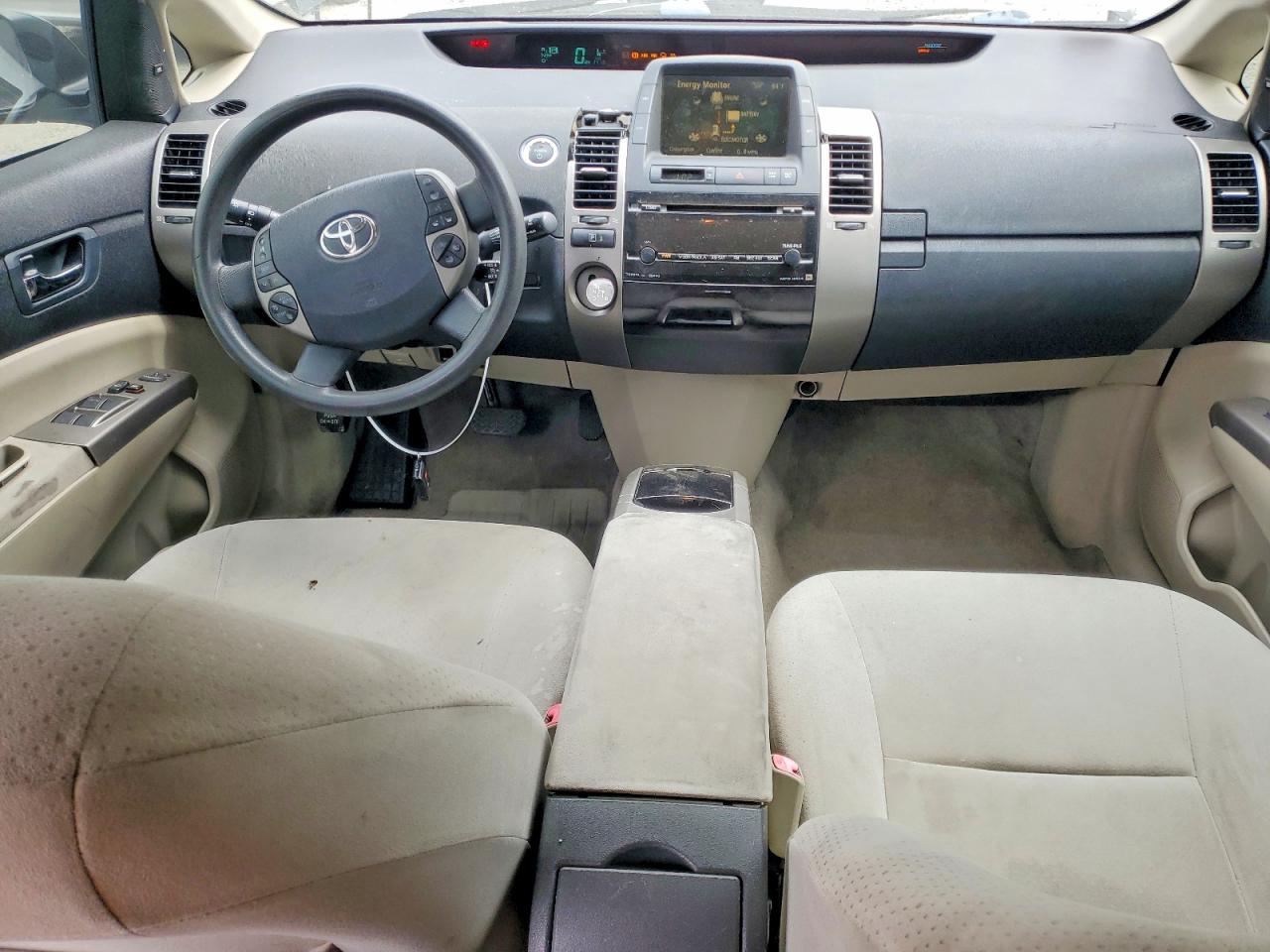 2006 Toyota Prius Base Black vin: JTDKB20U467504794