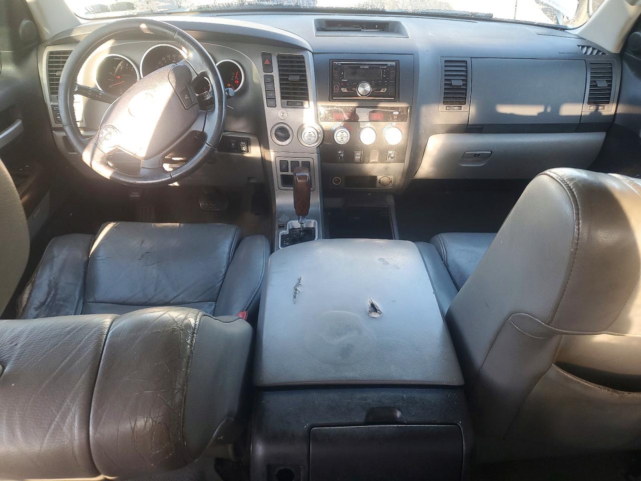 2010 Toyota Tundra Double Cab Limited White vin: 5TFBY5F16AX124121