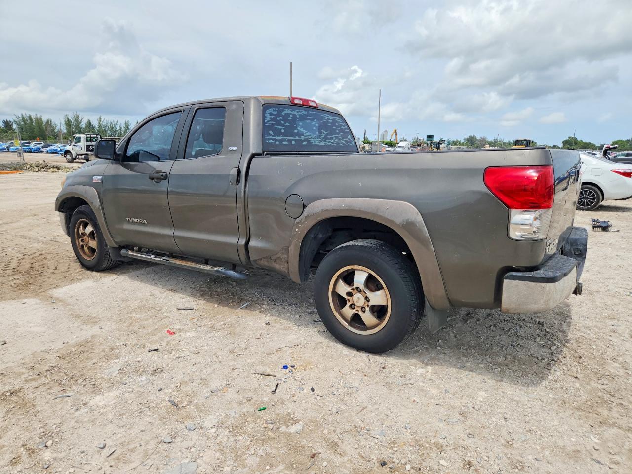 2007 Toyota Tundra Double Cab Sr5 Charcoal vin: 5TBRV54127S451035