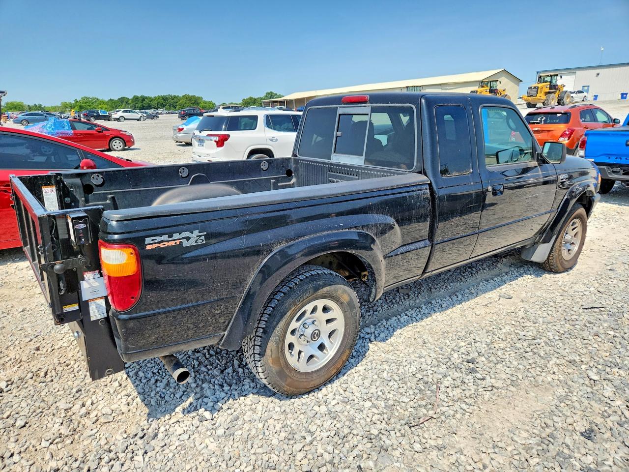 2007 Mazda B3000 Cab Plus Black vin: 4F4YR46U07PM02829