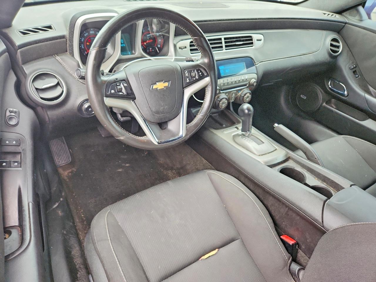 2012 Chevrolet Camaro Lt Blue vin: 2G1FB1E38C9132410