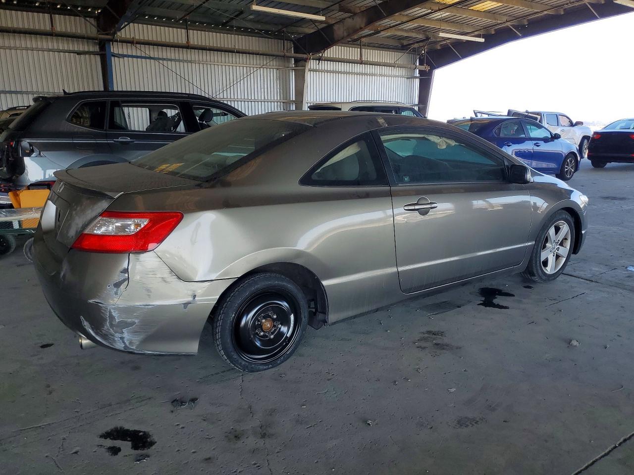 2007 Honda Civic Ex Gray vin: 2HGFG12837H569088