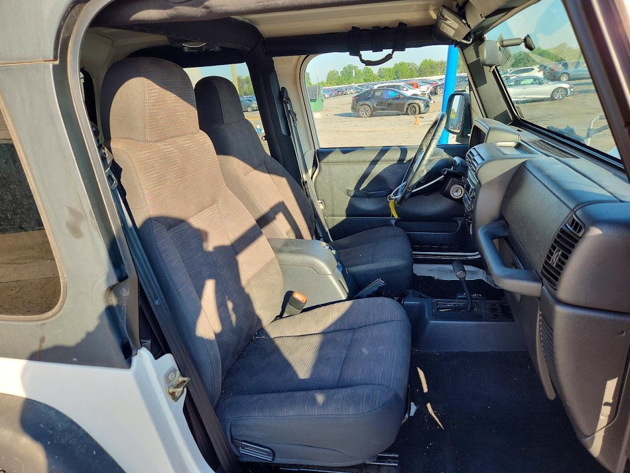 2003 Jeep Wrangler / Tj Sport White vin: 1J4FA49S23P371332