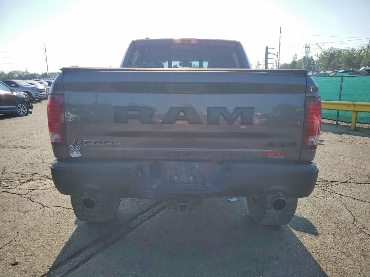 2015 Ram 1500 Rebel Gray vin: 1C6RR7YT6FS735977