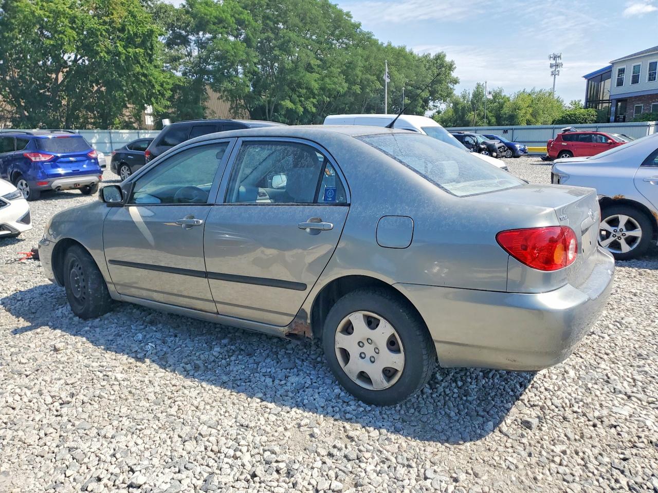 2004 Toyota Corolla Ce Green vin: JTDBR32EX42030920