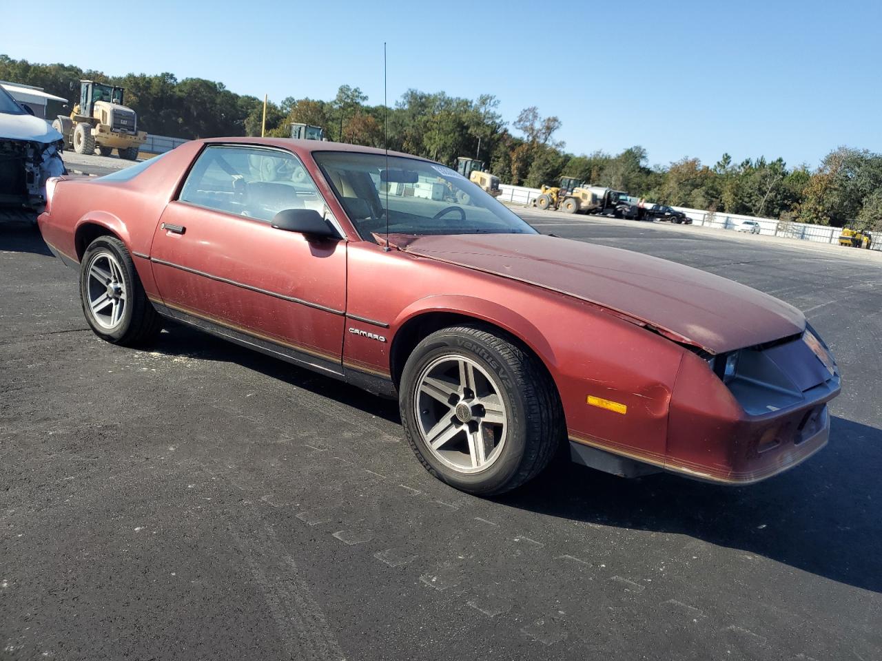 1987 Chevrolet Camaro Красный vin: 1G1FP21S0HN124536