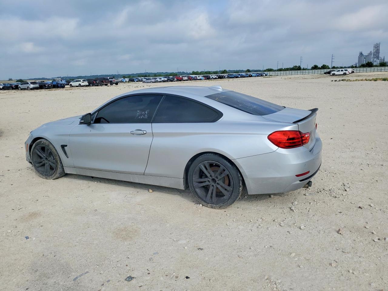 2014 Bmw 428 I Silver vin: WBA3N3C57EF711056