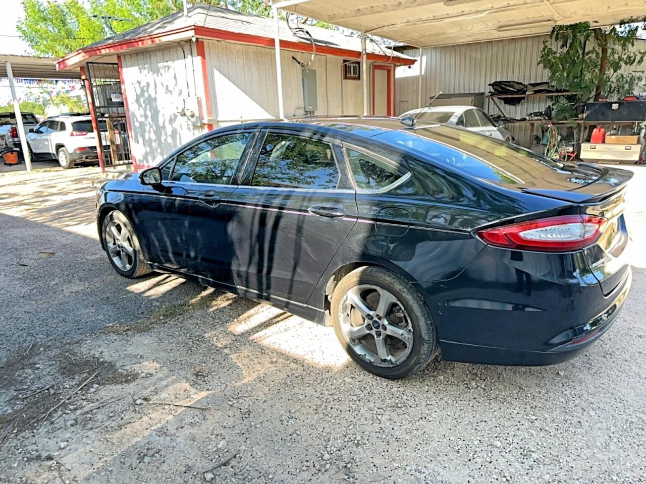 2015 Ford Fusion Se Black vin: 3FA6P0H74FR127209