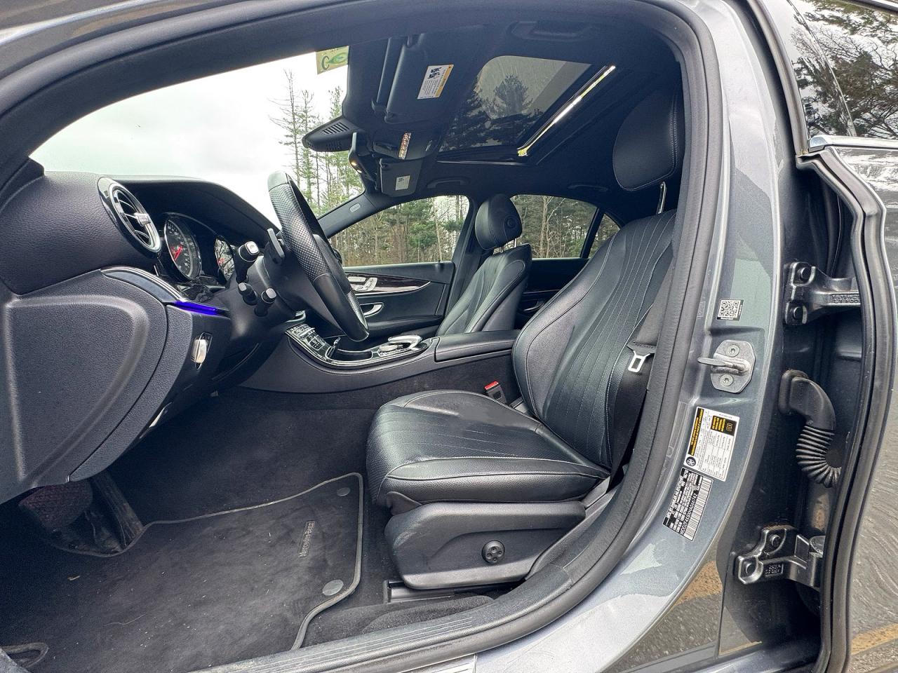 2017 Mercedes-benz E 300 4matic Gray vin: WDDZF4KBXHA066742