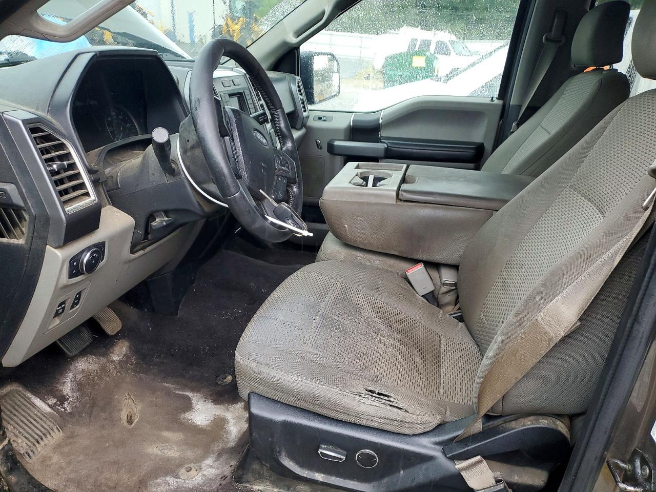 2015 Ford F150 Supercrew Brown vin: 1FTEW1E81FFC89095