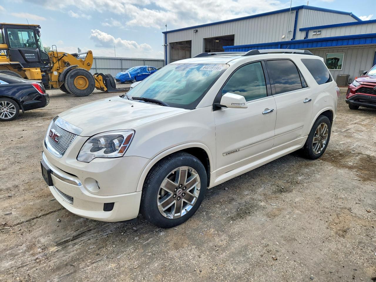2012 Gmc Acadia Denali Белый vin: 1GKKVTED3CJ200655