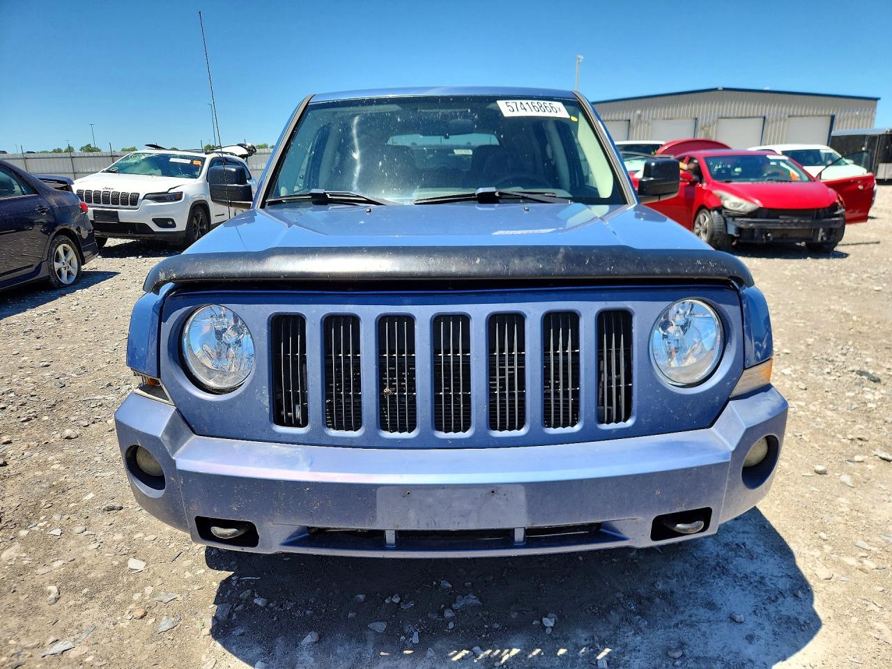 2007 Jeep Patriot Sport Blue vin: 1J8FF28W57D170623