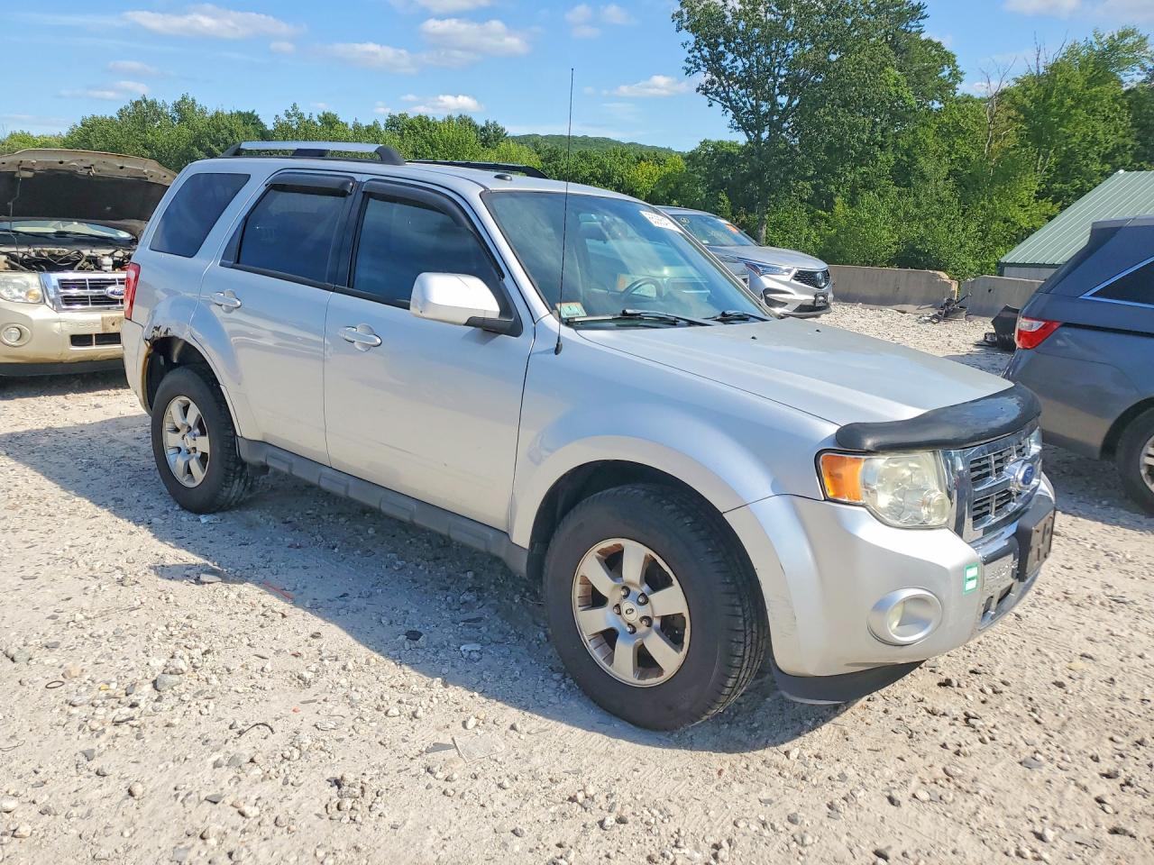 2012 Ford Escape Limited Silver vin: 1FMCU9EG2CKB34864