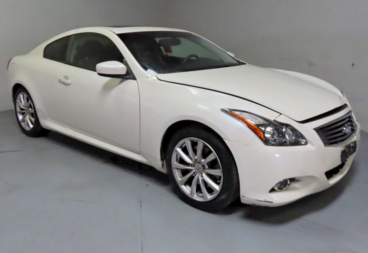 2015 Infiniti Q60 Coupe Journey White vin: JN1CV6EK0FM870654