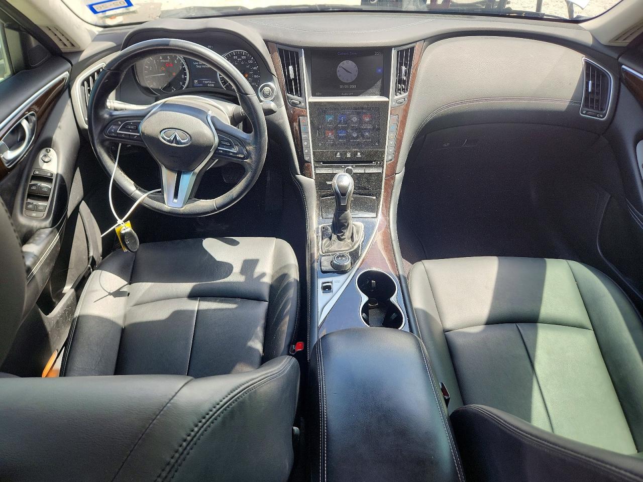 2018 Infiniti Q50 3.0t Luxe Silver vin: JN1EV7AR9JM438929