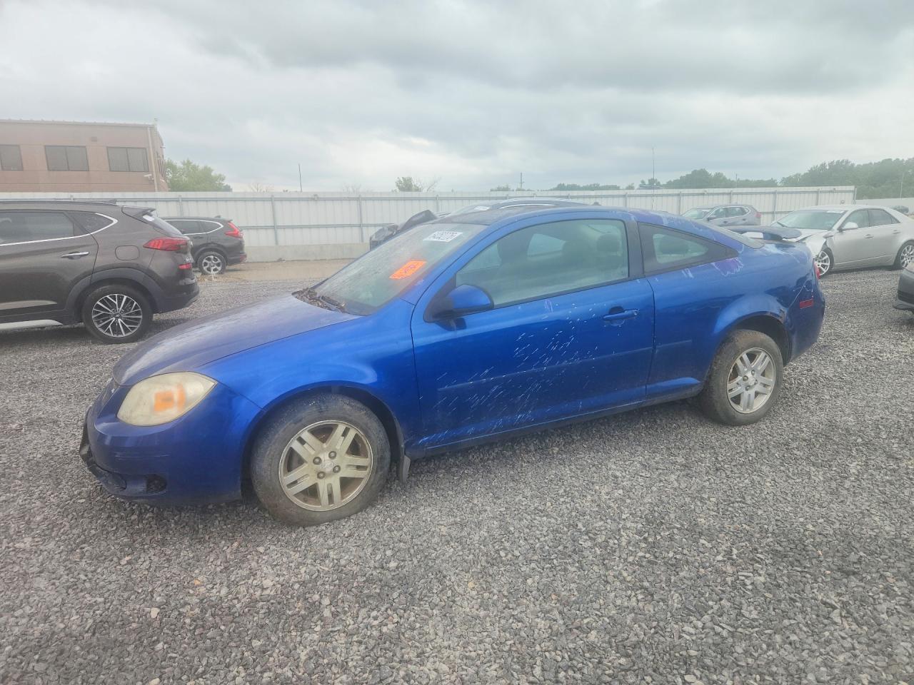 2005 Chevrolet Cobalt Ls Blue vin: 1G1AL12F957650245