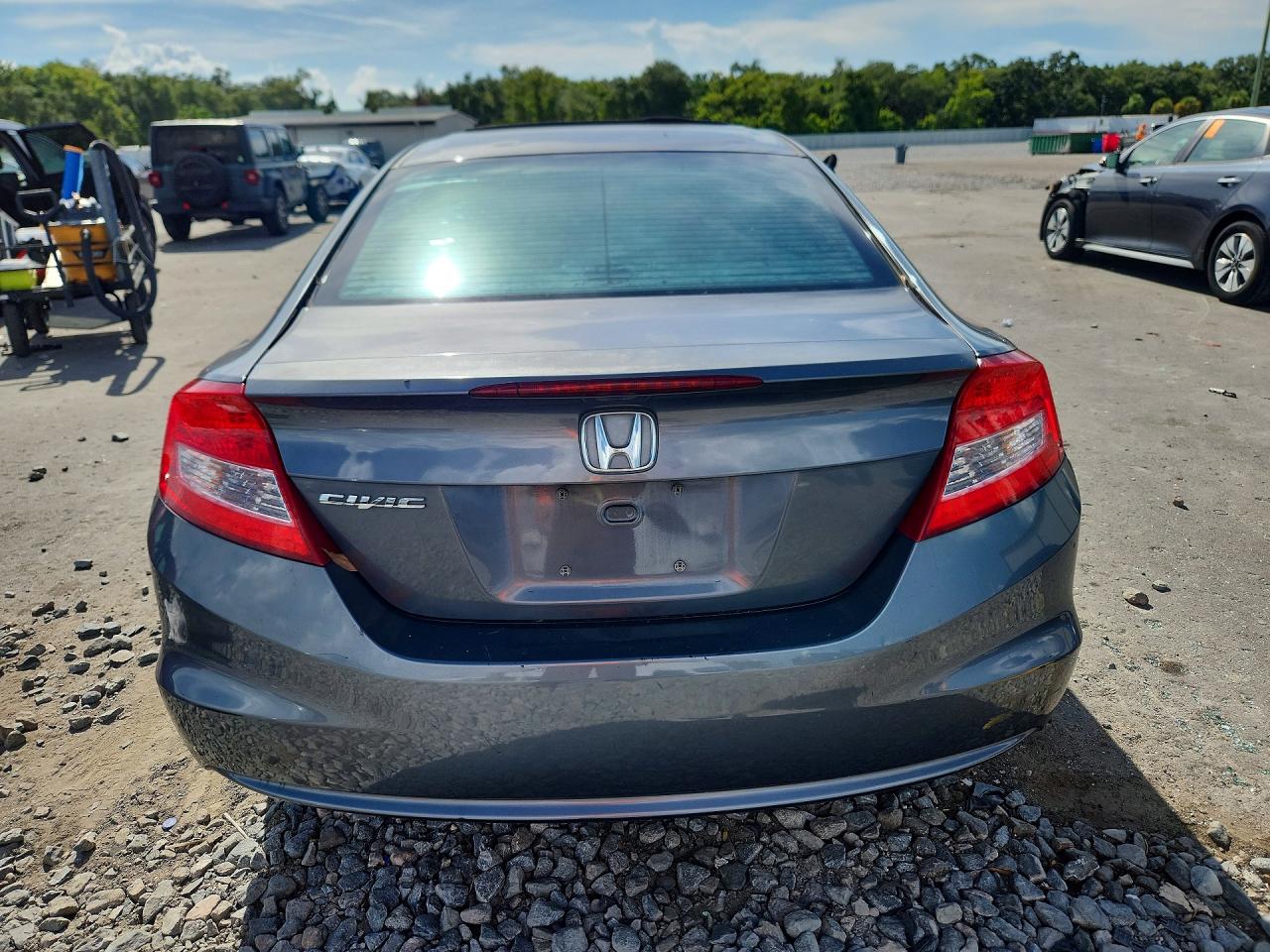 2012 Honda Civic Exl Серый vin: 2HGFG3B02CH528807