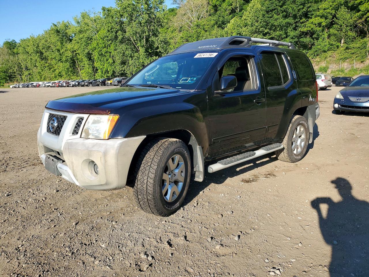 2010 Nissan Xterra X Black vin: 5N1AN0NW3AC503679