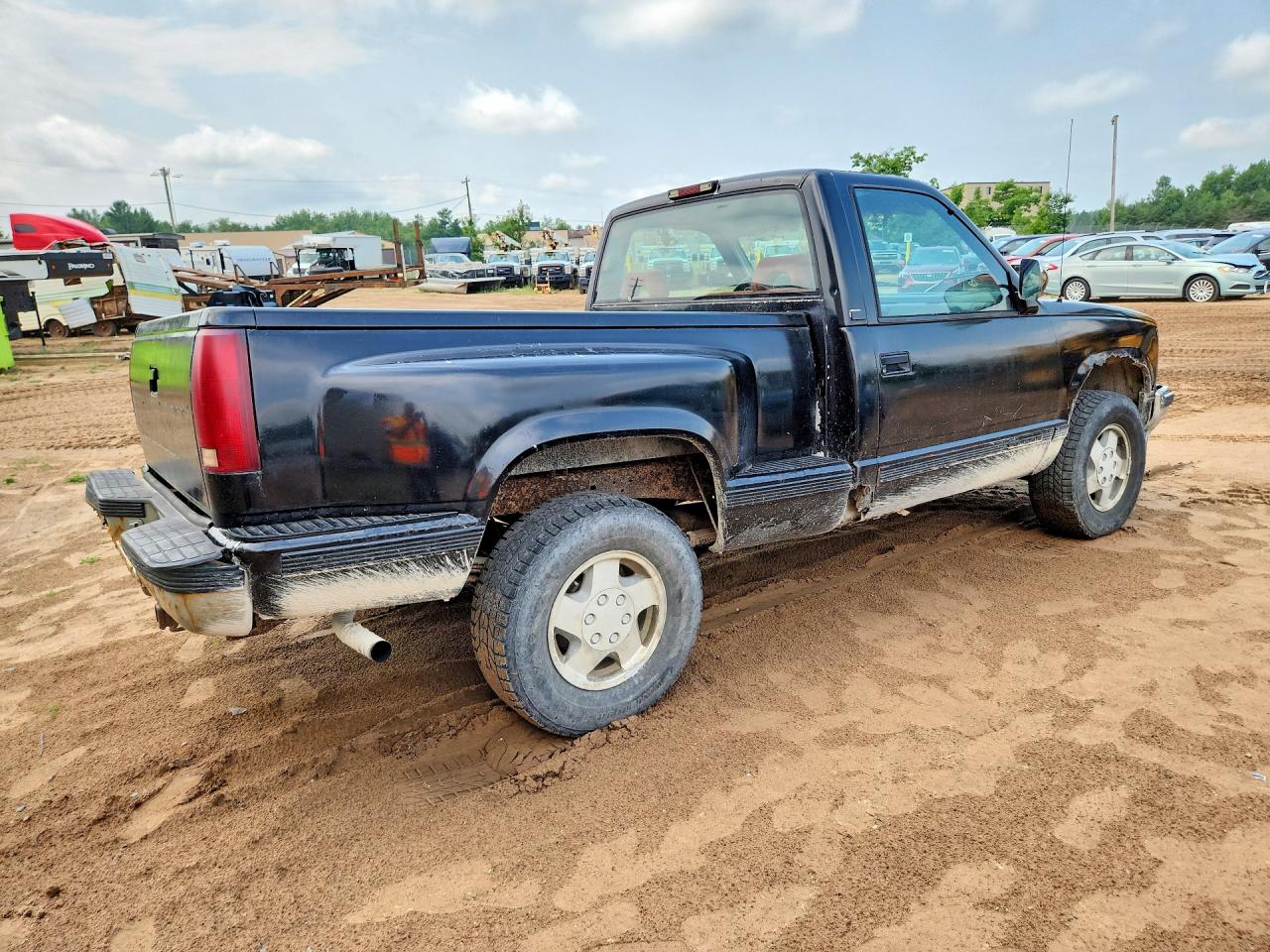 1994 Gmc Sierra C1500 Black vin: 1GTEC14Z6RZ533006