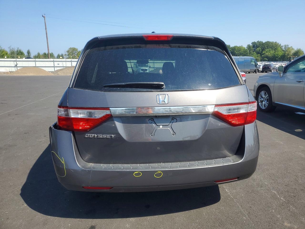 2012 Honda Odyssey Exl Gray vin: 5FNRL5H61CB128841