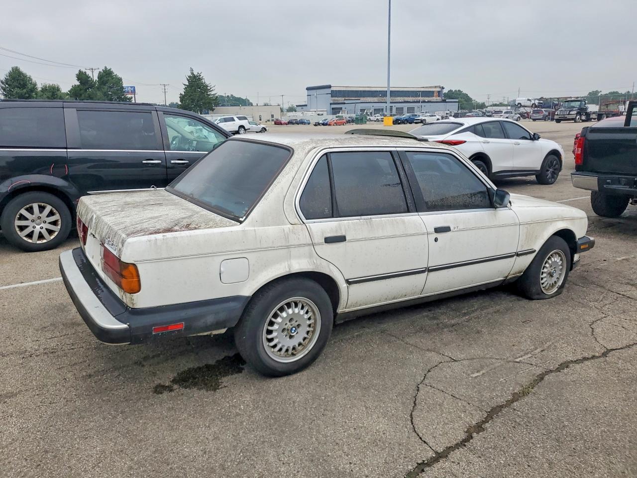 1986 Bmw 325 E Automatic White vin: WBAAE6409G0704997