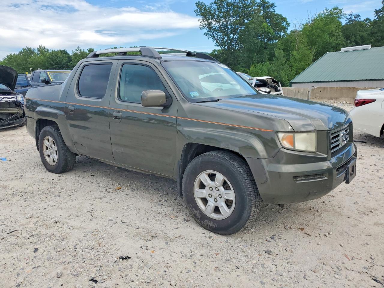 2006 Honda Ridgeline Rts Green vin: 2HJYK16456H546550