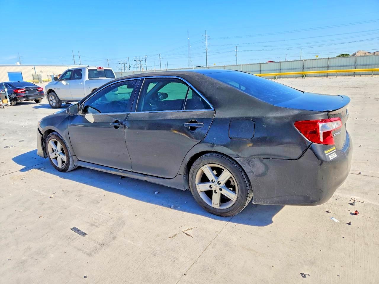 2014 Toyota Camry Se Black vin: 4T1BF1FK6EU738192