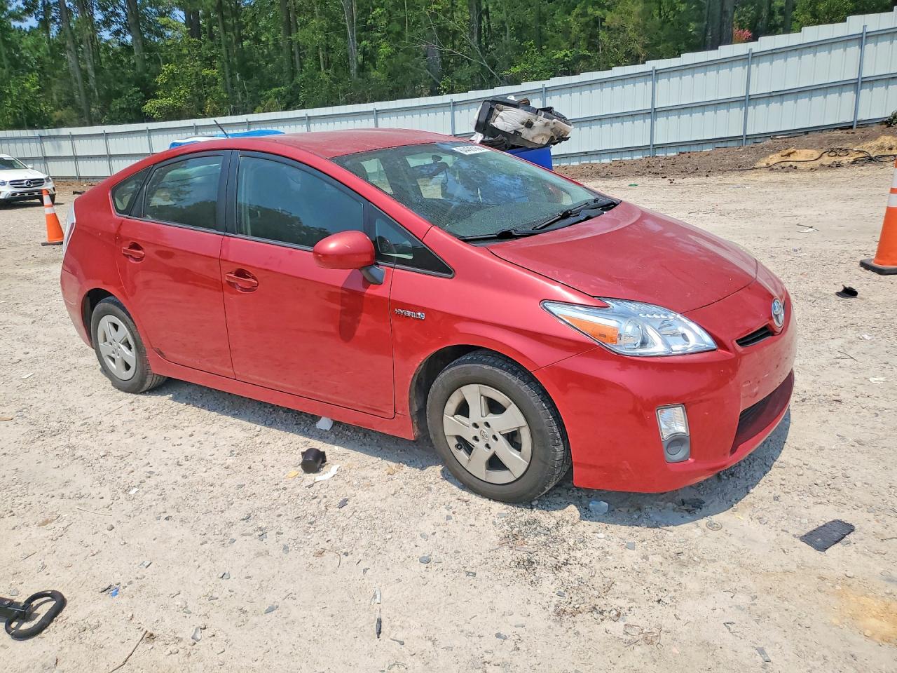 2010 Toyota Prius Ii Красный vin: JTDKN3DU3A0197871