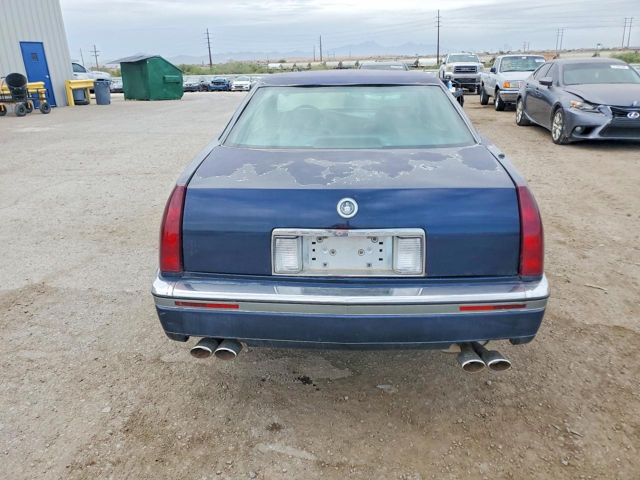1993 Cadillac Eldorado Touring Синий vin: 1G6EL12B7PU618889