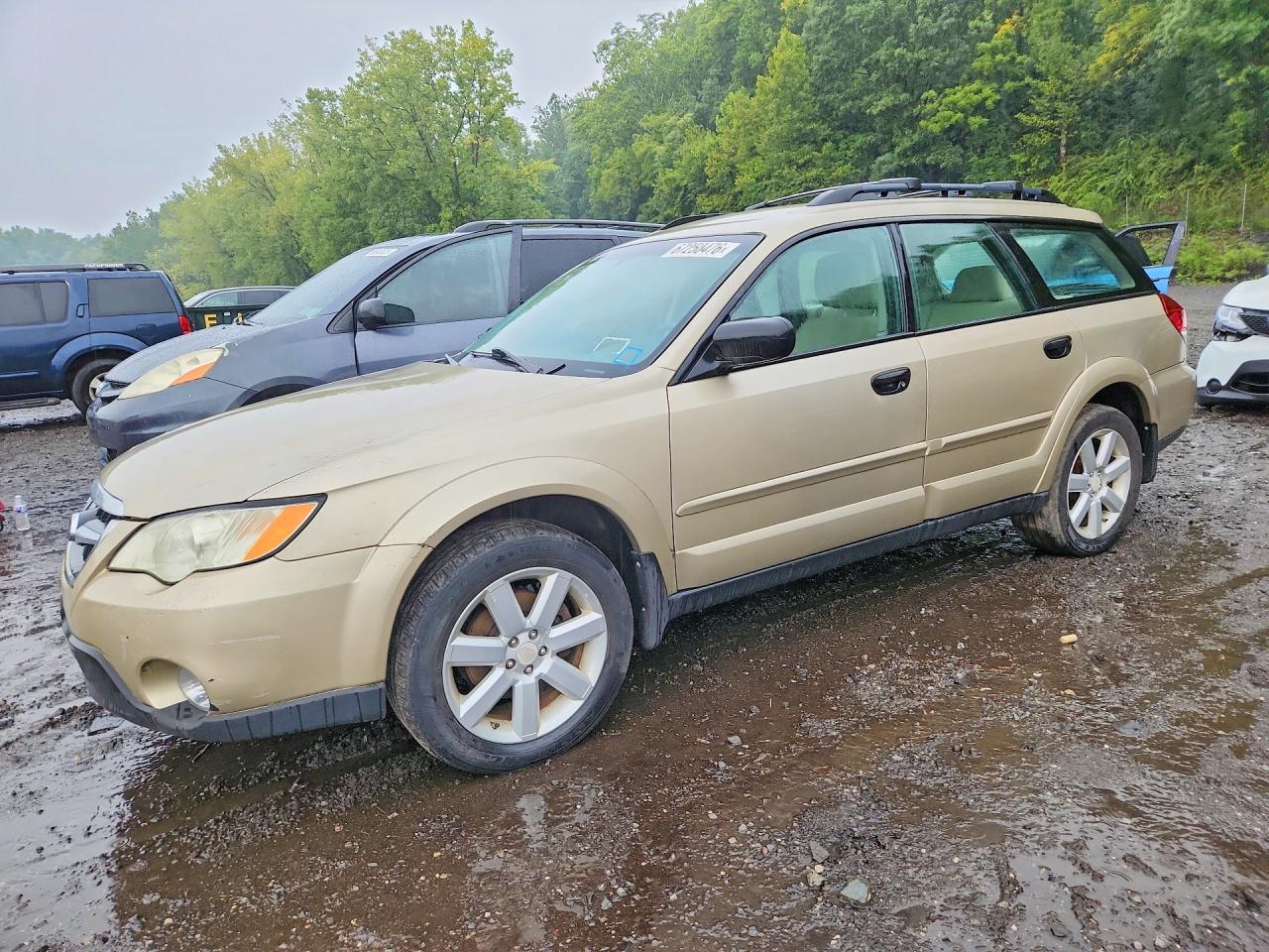2008 Subaru Outback 2.5i Gold vin: 4S4BP61C587328612