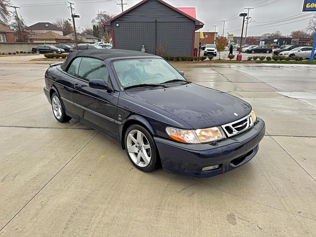 2003 Saab 9-3 Se Blue vin: YS3DF78K237010841