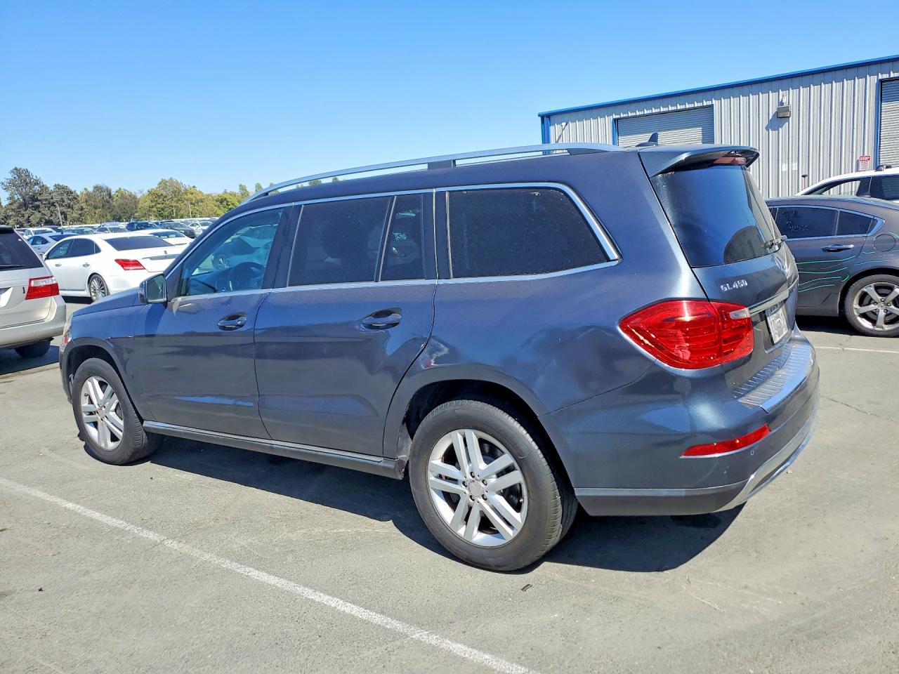 2013 Mercedes-benz Gl 450 4matic Gray vin: 4JGDF7CE0DA221173