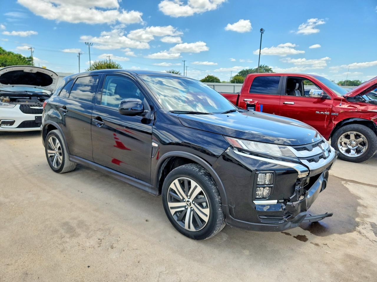 2024 Mitsubishi Outlander Sport S Black vin: JA4ARUAUXRU012594