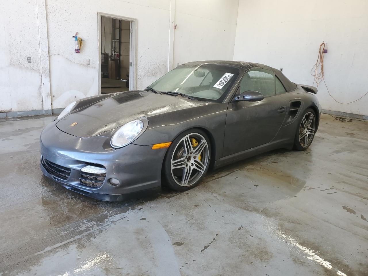 2008 Porsche 911 Turbo Gray vin: WP0CD29998S789036