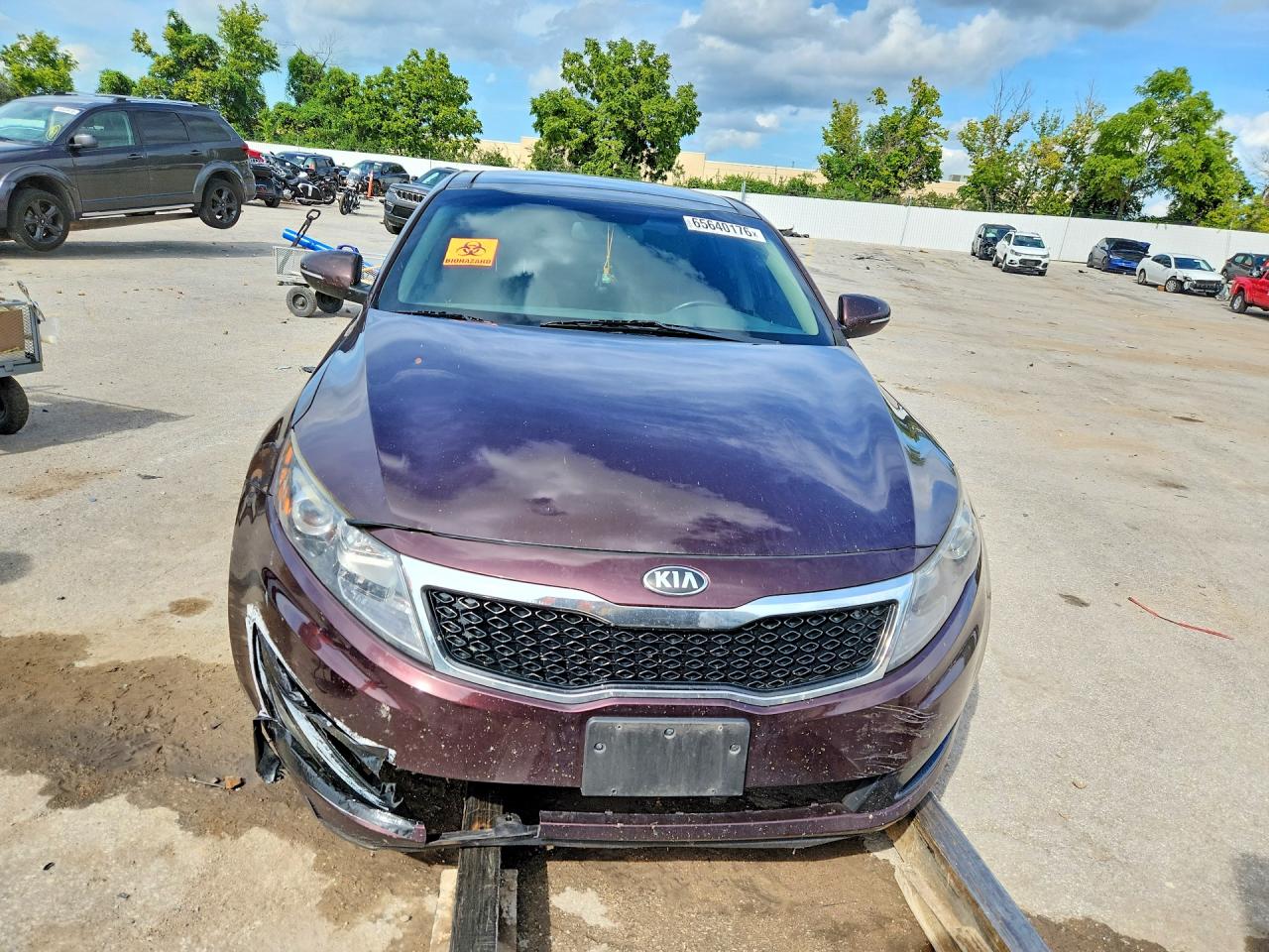 2013 Kia Optima Ex Purple vin: 5XXGN4A73DG133875