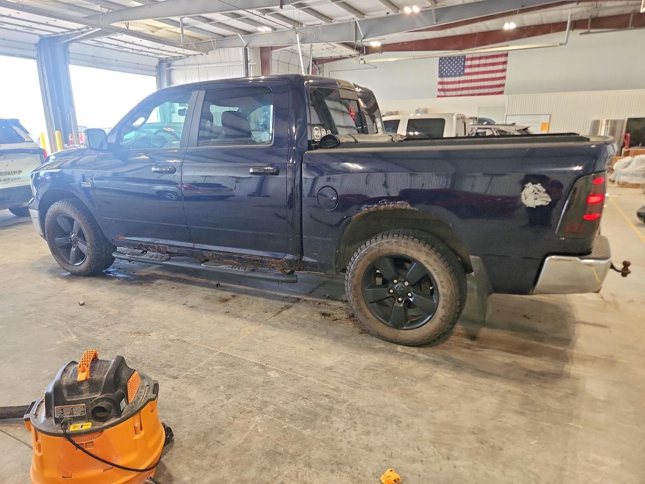 2012 Dodge Ram 1500 Slt Blue vin: 1C6RD7LT8CS154322