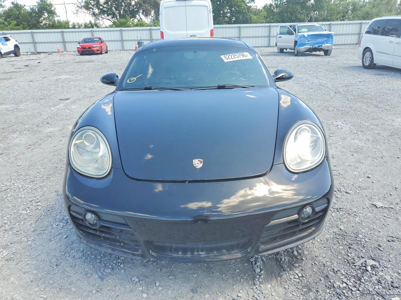 2008 Porsche Cayman Black vin: WP0AA29828U762336