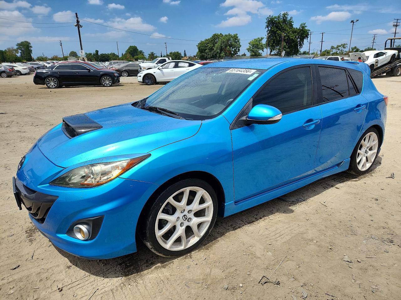 2010 Mazda Speed 3 Blue vin: JM1BL1H31A1197177