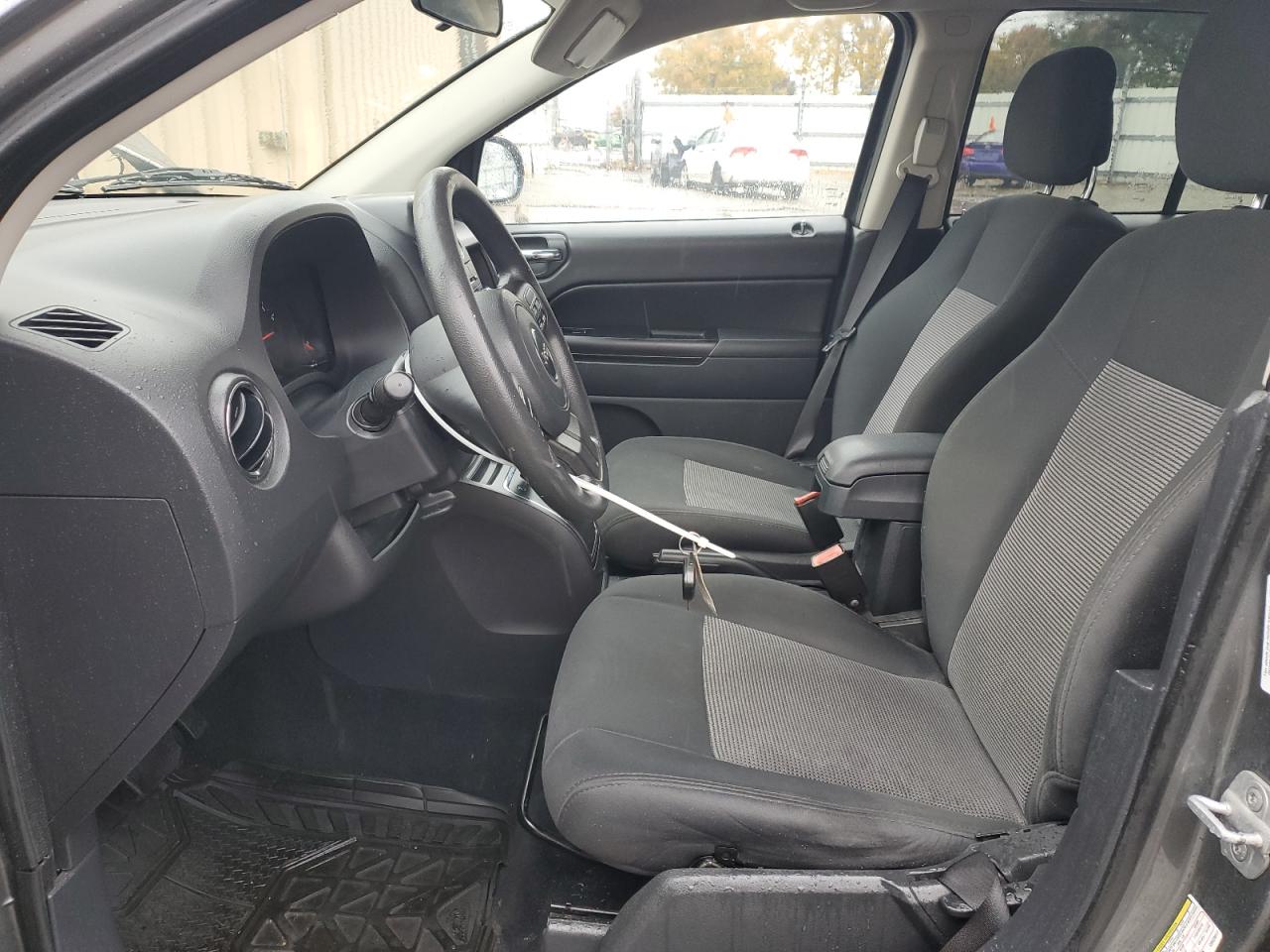 2012 Jeep Compass Sport Gray vin: 1C4NJDBB3CD523017