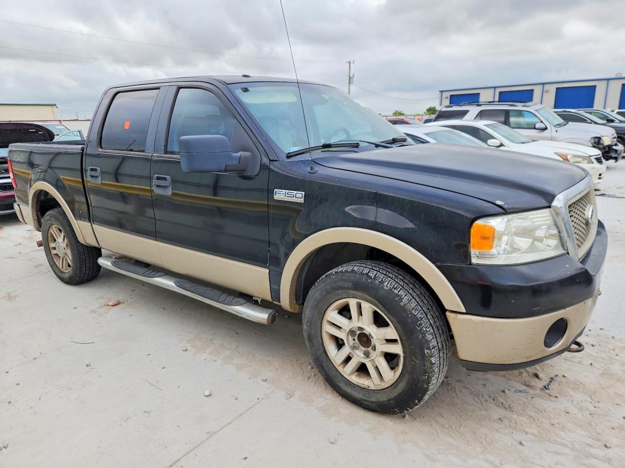 2008 Ford F150 Supercrew Black vin: 1FTPW14V58KC84086