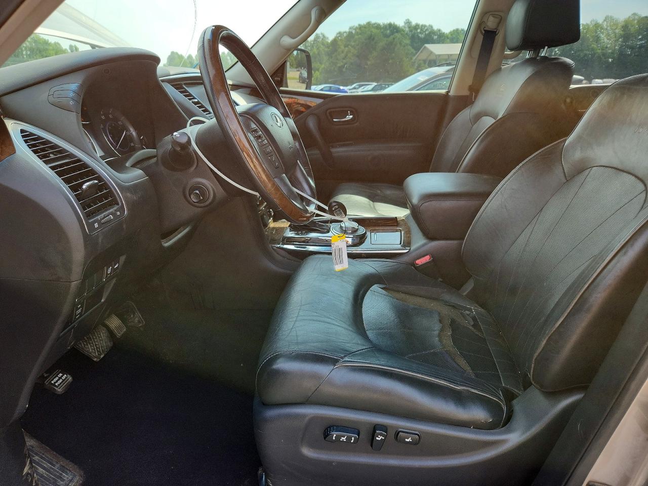 2013 Infiniti Qx56 Base Burgundy vin: JN8AZ2NE9D9041369