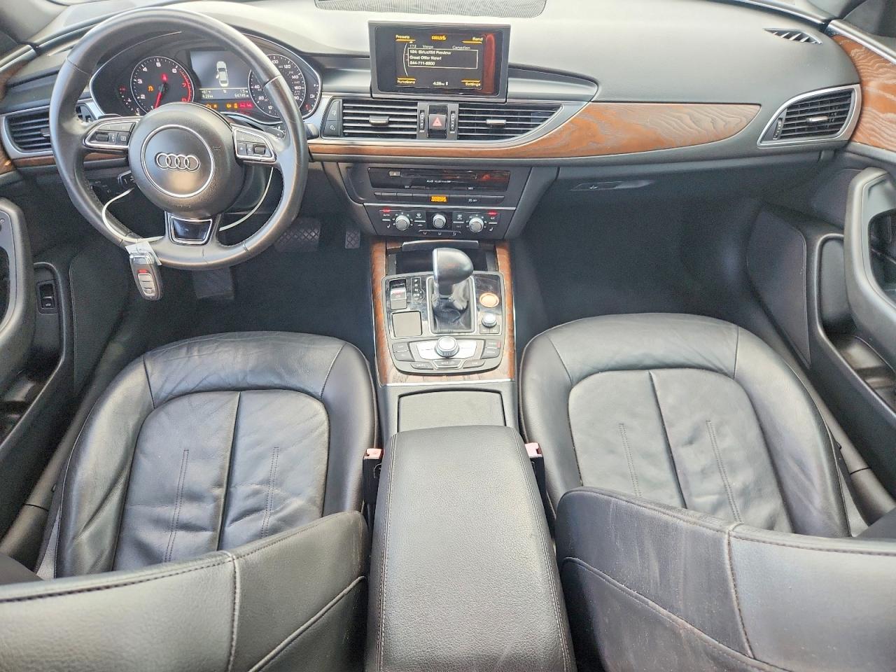 2015 Audi A6 Premium Black vin: WAUCFAFC3FN015474