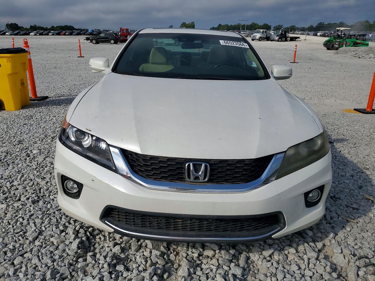 2013 Honda Accord Exl White vin: 1HGCT1B89DA001842