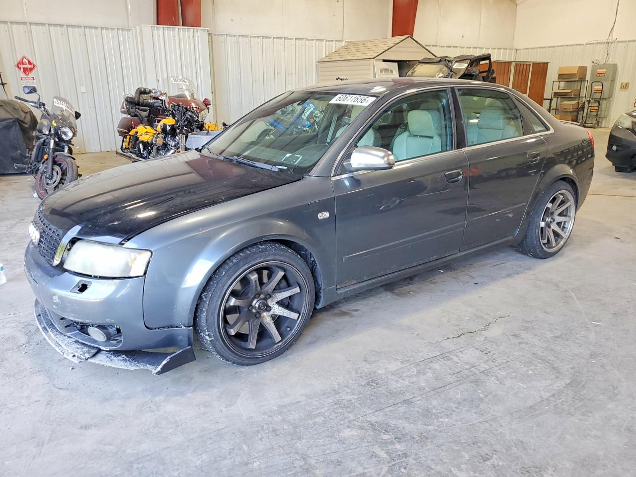 2005 Audi S4 Charcoal vin: WAUPL68E75A074734