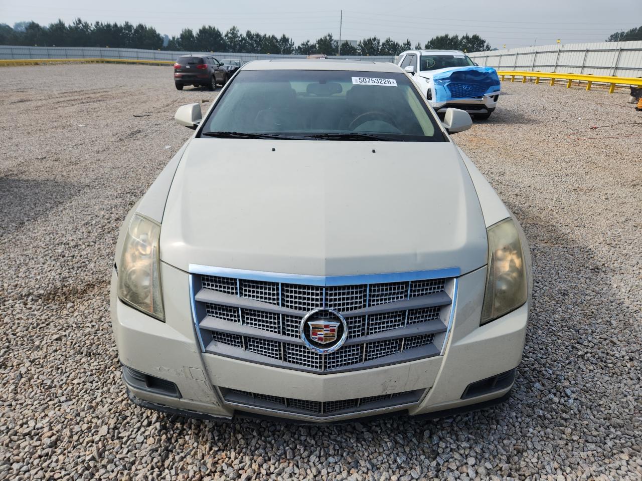 2010 Cadillac Cts Luxury Collection Cream vin: 1G6DF5EG9A0112223