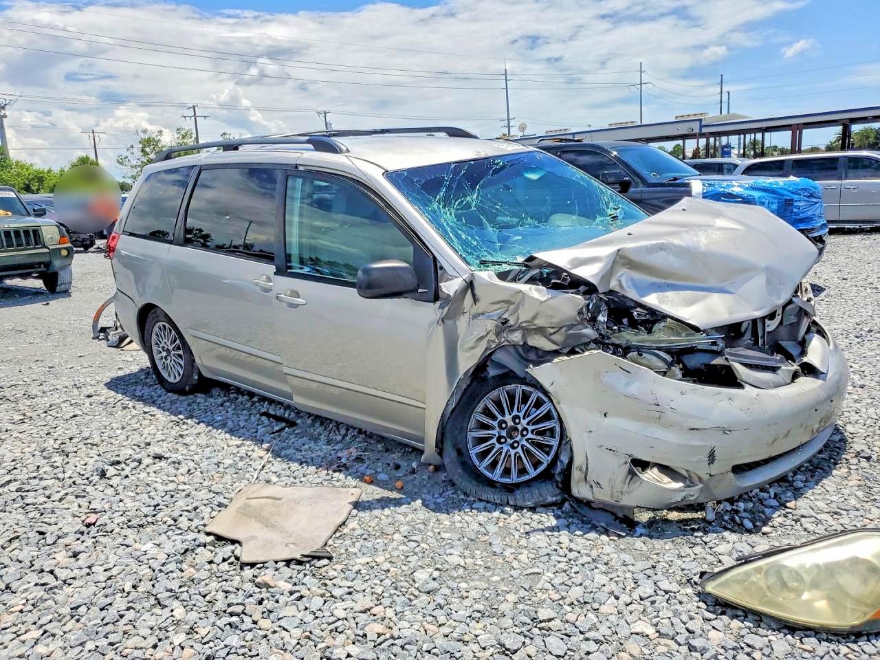 2006 Toyota Sienna Le 7 Passenger Серебряный vin: 5TDZA23C96S454114